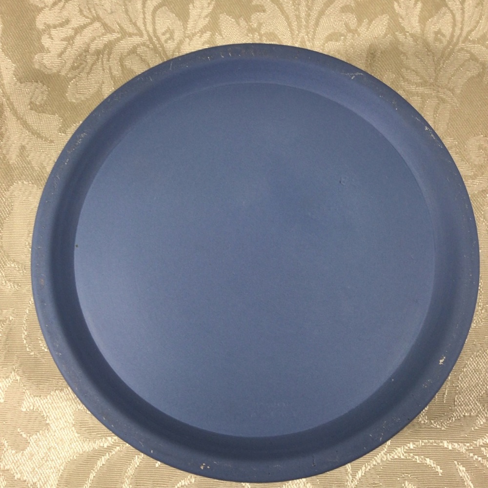 Vintage Wedgwood blue Jasperware Round Covered Dish - Picture 8 of 9